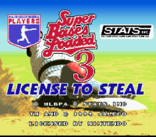 Screenshot Thumbnail / Media File 1 for Super Bases Loaded 3 - License to Steal (USA) (Rev A) [b]